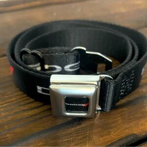 Dodge Black Seat Belt Buckle Belt